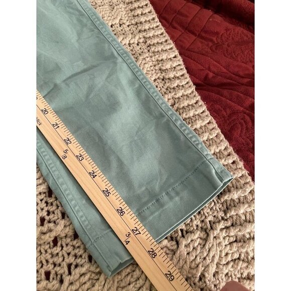 J.Crew High-Rise Girlfriend Chino Pants Size 2 Mint Green Cotton Blend Womens‎ - Picture 7 of 9